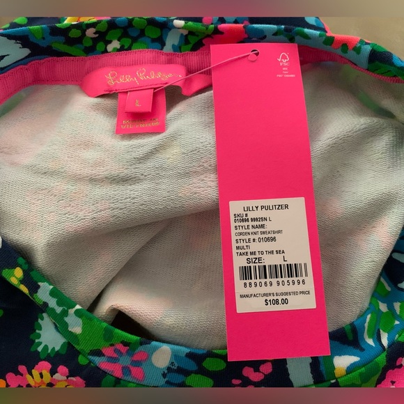 LILLY PULITZER Corden Knit Sweatshirt - Picture 12 of 13